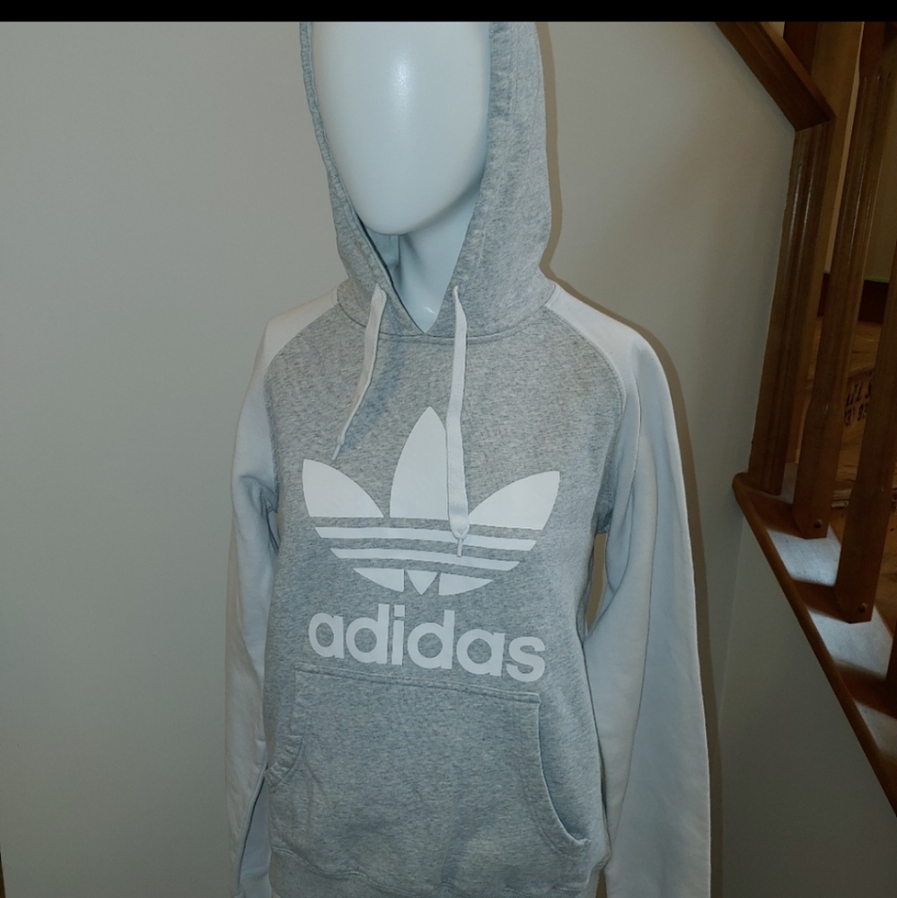 Rare two toned adidas hoodie